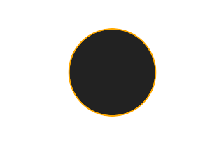 Annular solar eclipse of 10/13/-0982 Annular solar eclipse of 10/13/-0982