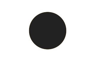 Annular solar eclipse of 01/16/-0987 Annular solar eclipse of 01/16/-0987