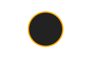Annular solar eclipse of 11/14/-0993 Annular solar eclipse of 11/14/-0993