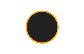 Annular solar eclipse of 10/14/-1001 Annular solar eclipse of 10/14/-1001