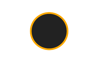 Annular solar eclipse of 10/25/-1002 Annular solar eclipse of 10/25/-1002