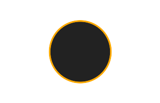 Annular solar eclipse of 06/20/-1004 Annular solar eclipse of 06/20/-1004