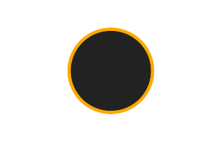 Annular solar eclipse of 09/22/-1056 Annular solar eclipse of 09/22/-1056