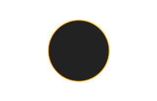 Ringförmige Sonnenfinsternis vom 01.11.-1114