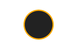 Annular solar eclipse of 12/04/-1125 Annular solar eclipse of 12/04/-1125
