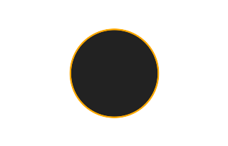 Ringförmige Sonnenfinsternis vom 07.07.-1144