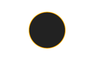 Ringförmige Sonnenfinsternis vom 07.07.-1144 Ringförmige Sonnenfinsternis vom 07.07.-1144