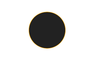 Annular solar eclipse of 06/18/-1153 Annular solar eclipse of 06/18/-1153