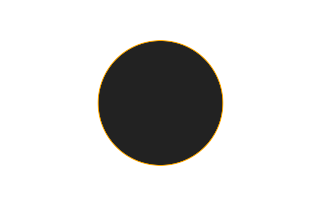 Ringförmige Sonnenfinsternis vom 13.12.-1153