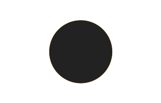 Ringförmige Sonnenfinsternis vom 23.01.-1164 Ringförmige Sonnenfinsternis vom 23.01.-1164