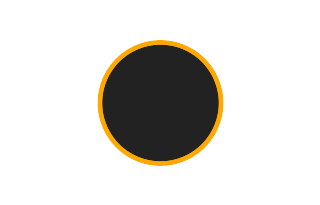Annular solar eclipse of 10/21/-1197 Annular solar eclipse of 10/21/-1197