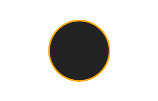 Annular solar eclipse of 06/17/-1199 Annular solar eclipse of 06/17/-1199