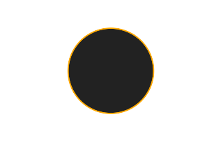 Annular solar eclipse of 09/08/-1204 Annular solar eclipse of 09/08/-1204