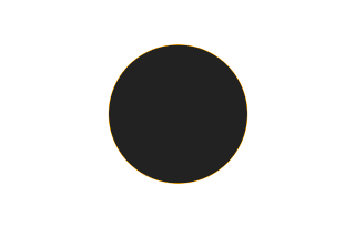 Annular solar eclipse of 05/15/-1272 Annular solar eclipse of 05/15/-1272