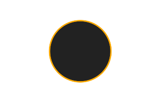 Annular solar eclipse of 08/17/-1305 Annular solar eclipse of 08/17/-1305