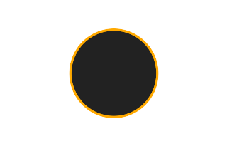 Annular solar eclipse of 04/13/-1307 Annular solar eclipse of 04/13/-1307