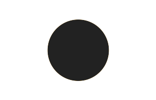 Ringförmige Sonnenfinsternis vom 14.04.-1326