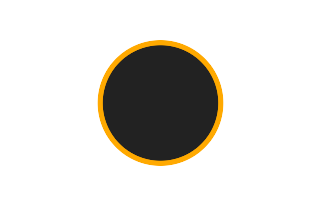 Ringförmige Sonnenfinsternis vom 07.11.-1337