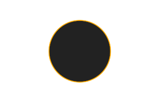 Ringförmige Sonnenfinsternis vom 08.02.-1350 Ringförmige Sonnenfinsternis vom 08.02.-1350