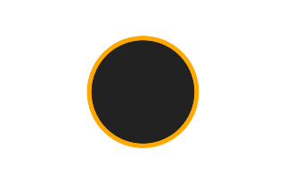 Ringförmige Sonnenfinsternis vom 17.10.-1373