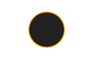 Annular solar eclipse of 06/23/-1376 Annular solar eclipse of 06/23/-1376
