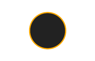 Ringförmige Sonnenfinsternis vom 06.11.-1383 Ringförmige Sonnenfinsternis vom 06.11.-1383