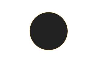 Annular solar eclipse of 06/14/-1413 Annular solar eclipse of 06/14/-1413