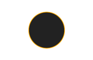 Ringförmige Sonnenfinsternis vom 13.08.-1435
