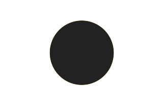 Annular solar eclipse of 04/10/-1437 Annular solar eclipse of 04/10/-1437