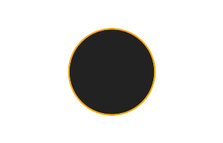 Ringförmige Sonnenfinsternis vom 03.08.-1453 Ringförmige Sonnenfinsternis vom 03.08.-1453
