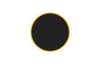 Ringförmige Sonnenfinsternis vom 30.03.-1474