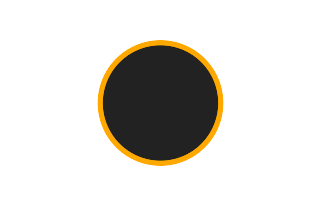 Ringförmige Sonnenfinsternis vom 06.12.-1478