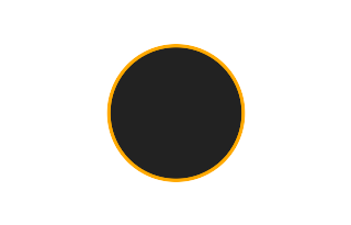 Annular solar eclipse of 04/20/-1484 Annular solar eclipse of 04/20/-1484