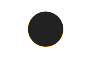 Annular solar eclipse of 07/22/-1536