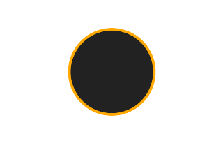 Annular solar eclipse of 06/21/-1544