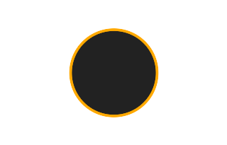 Annular solar eclipse of 11/03/-1551 Annular solar eclipse of 11/03/-1551