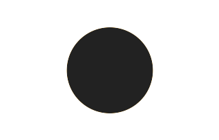 Ringförmige Sonnenfinsternis vom 20.06.-1590