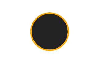 Annular solar eclipse of 09/10/-1622