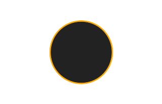 Annular solar eclipse of 09/21/-1623 Annular solar eclipse of 09/21/-1623