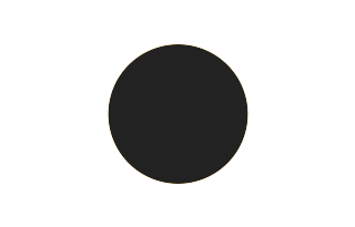 Ringförmige Sonnenfinsternis vom 02.10.-1624