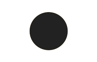 Annular solar eclipse of 10/02/-1624 Annular solar eclipse of 10/02/-1624