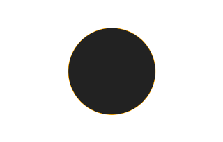 Annular solar eclipse of 01/14/-1638 Annular solar eclipse of 01/14/-1638