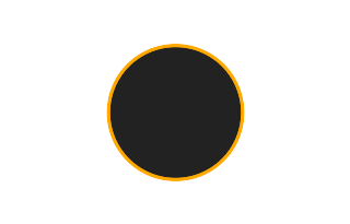 Annular solar eclipse of 11/11/-1663