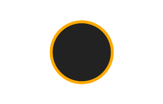 Annular solar eclipse of 11/22/-1664 Annular solar eclipse of 11/22/-1664