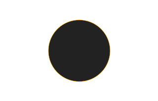 Annular solar eclipse of 02/24/-1677