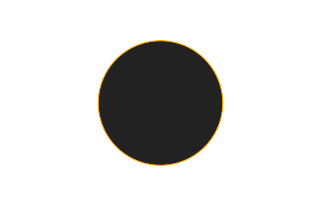 Annular solar eclipse of 08/09/-1695 Annular solar eclipse of 08/09/-1695