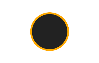 Annular solar eclipse of 10/31/-1700 Annular solar eclipse of 10/31/-1700