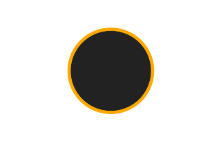 Annular solar eclipse of 09/17/-1799 Annular solar eclipse of 09/17/-1799
