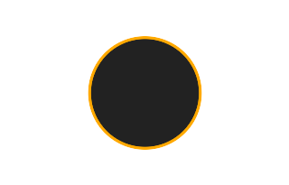 Annular solar eclipse of 08/06/-1825