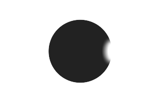 Hybrid solar eclipse of 10/17/-1848